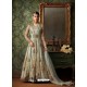 Awesome Grey Designer Anarkali Suit