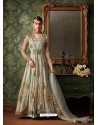 Awesome Grey Designer Anarkali Suit