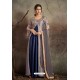 Sizzling Navy Blue Party Wear Gown for Girls