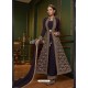 Fabulous Violet Embroidered Designer Salwar Suit