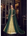 Ravishing Green Embroidered Designer Salwar Suit