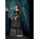 Fabulous Black Embroidered Designer Anarkali Suit