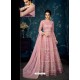 Ravishing Pink Embroidered Designer Anarkali Suit