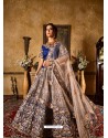 Classy Blue Heavy Embroidered Designer Lehenga Choli