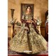 Classy Green Heavy Embroidered Designer Lehenga Choli