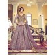 Fabulous Lavender Embroidered Designer Salwar Suit