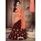 Awesome Brown Heavy Embroidered Designer Lehenga Choli