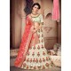 Awesome Off White Heavy Embroidered Designer Lehenga Choli