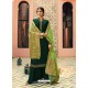 Fabulous Dark Green Designer Palazzo Salwar Suit