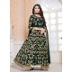 Fabulous Green Embroidered Designer Anarkali Suit