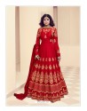 Fabulous Red Designer Anarkali Suit