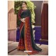 Trendy Grey Georgette Casual Sari