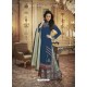 Fabulous Blue Designer Palazzo Salwar Suit