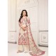 Fabulous Cream Printed Palazzo Salwar Suit