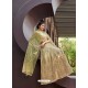 Awesome Beige Embroidered Designer Anarkali Suit