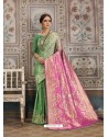 Awesome Green Designer Kanjeevaram Silk Sari
