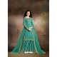Ravishing Turquoise Embroidered Palazzo Salwar Suit
