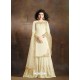 Trendy Off White Embroidered Palazzo Salwar Suit