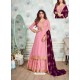 Scintillating Pink Designer Palazzo Salwar Suit