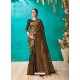 Awesome Black Banarasi Silk Embroidered Sari