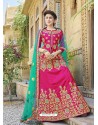 Classy Rani Heavy Embroidered Wedding Lehenga