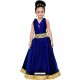 Fabulous Royal Blue Party Wear Gown for Girls