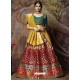 Scintillating Multi Heavy Embroidered Wedding Lehenga Choli