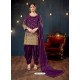 Trendy Purple Embroidered Punjabi Patiala Suits