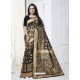 Classy Black Designer Banarasi Silk Sari