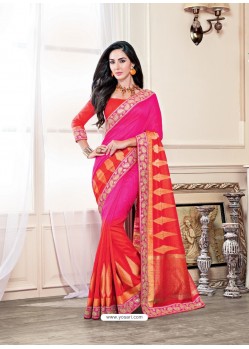 Classy Rani Designer Silk Sari