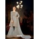 Ravishing Grey Designer Palazzo Salwar Suit