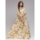 Stylish Cream Party Wear Gown for Girls