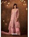 Ravishing Pink Embroidered Palazzo Salwar Suit