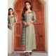 Ravishing Taupe Designer Readymade Kurti