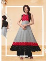 Ravishing Grey Designer Readymade Kurti