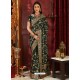 Classy Black Designer Silk Sari
