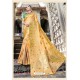 Classy Cream Designer Banarasi Silk Sari