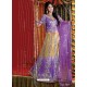 Fabulous Purple Heavy Embroidered Bridal Lehenga Choli