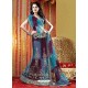 Fabulous Blue Heavy Embroidered Bridal Lehenga Choli