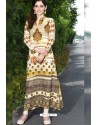 Ravishing Off White Designer Readymade Kurti