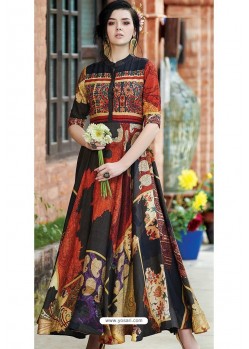 Ravishing Multi Colour Designer Readymade Kurti