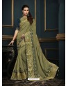 Mehendi Designer Party Wear Sari