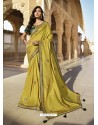 Corn Designer Party Wear Sari