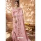 Pink Designer Wedding Sari