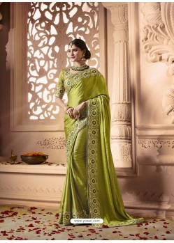 Mehendi Designer Wedding Sari