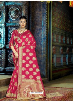 Rani Designer Silk Party Wear Sari