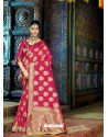 Rani Designer Silk Party Wear Sari