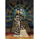 Black Designer Silk Party Wear Sari