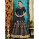 Navy Blue Party Wear Gown for Girls