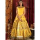 Yellow Party Wear Gown for Girls